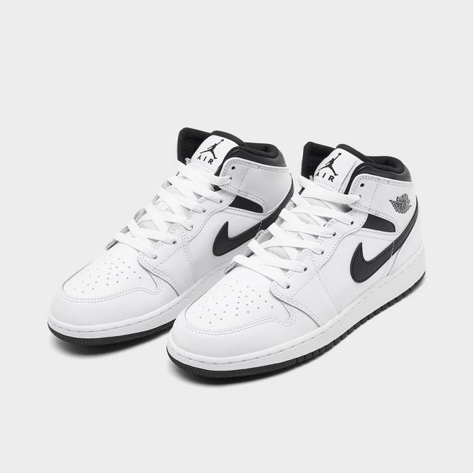 Big Kids Air Jordan Retro 1 Mid Casual Shoes Finish Line