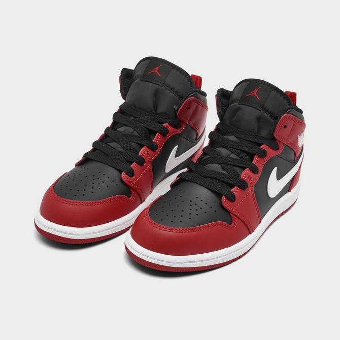 Little Kids Air Jordan Retro 1 Mid Casual Shoes Finish Line