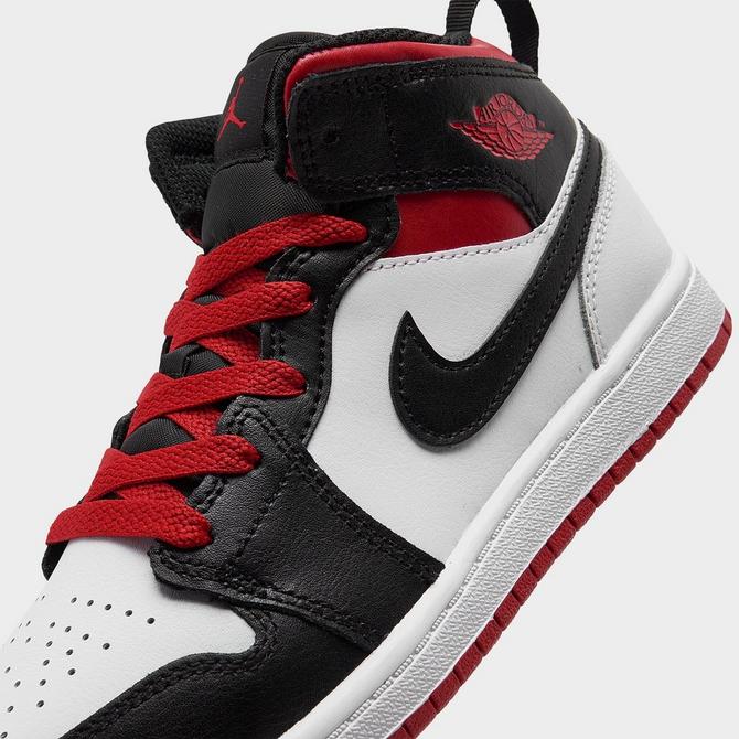 Little Kids Air Jordan Retro 1 Mid Casual Shoes Finish Line