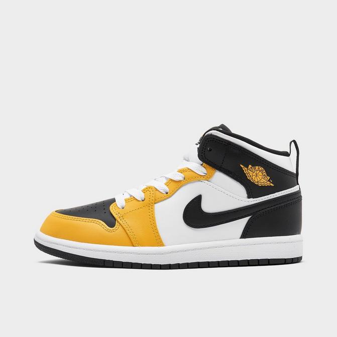 Jordan retro 1 outlet black and yellow