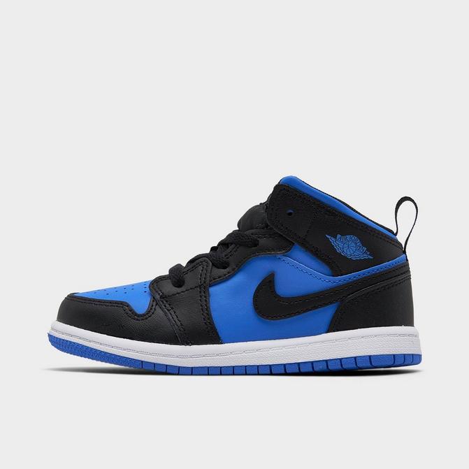 Kids Toddler Air Jordan Retro 1 Mid Casual Shoes Finish Line