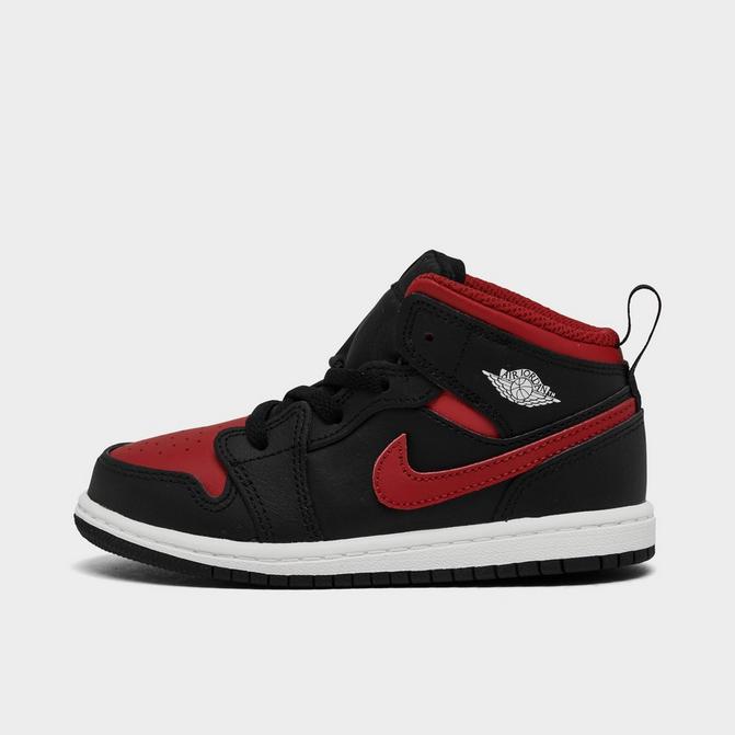 Kids Toddler Air Jordan Retro 1 Mid Casual Shoes Finish Line