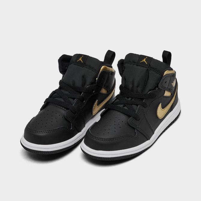 All black jordans for toddlers fashion