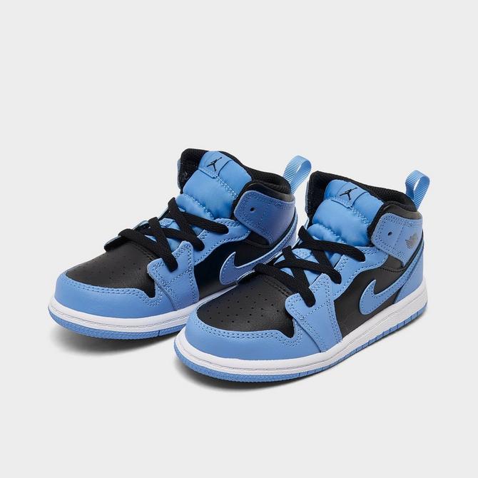 Kids' Toddler Air Jordan Retro 1 Mid Casual Shoes