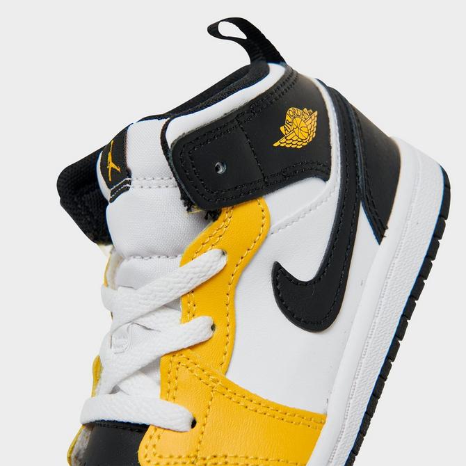 Black and yellow jordan 1 clearance toddler