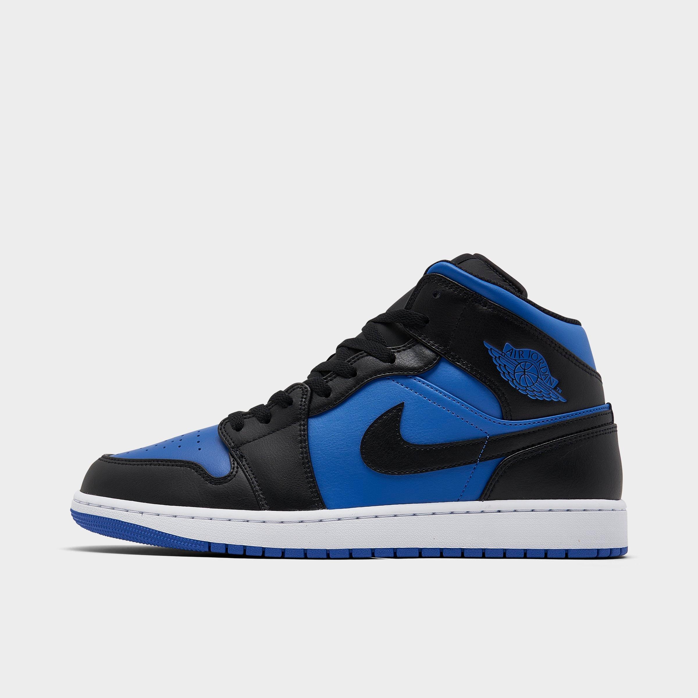 Men's Air Jordan Retro 1 Mid Casual Shoes| Finish Line