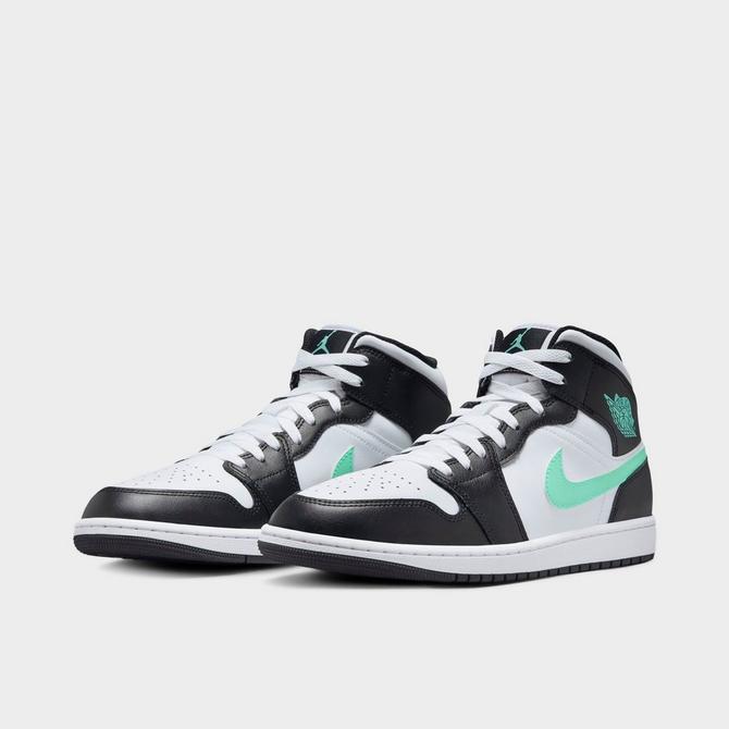 Air jordan 1 mid white and black online