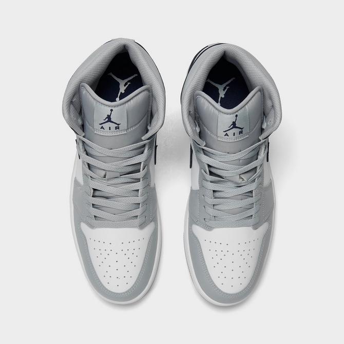 Jordan 1 white wolf grey best sale