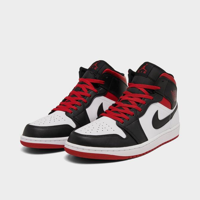 Men s Air Jordan Retro 1 Mid Casual Shoes Finish Line