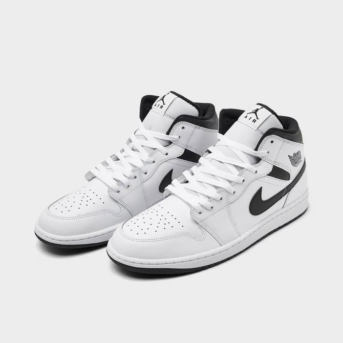 Men s Air Jordan Retro 1 Mid Casual Shoes Finish Line