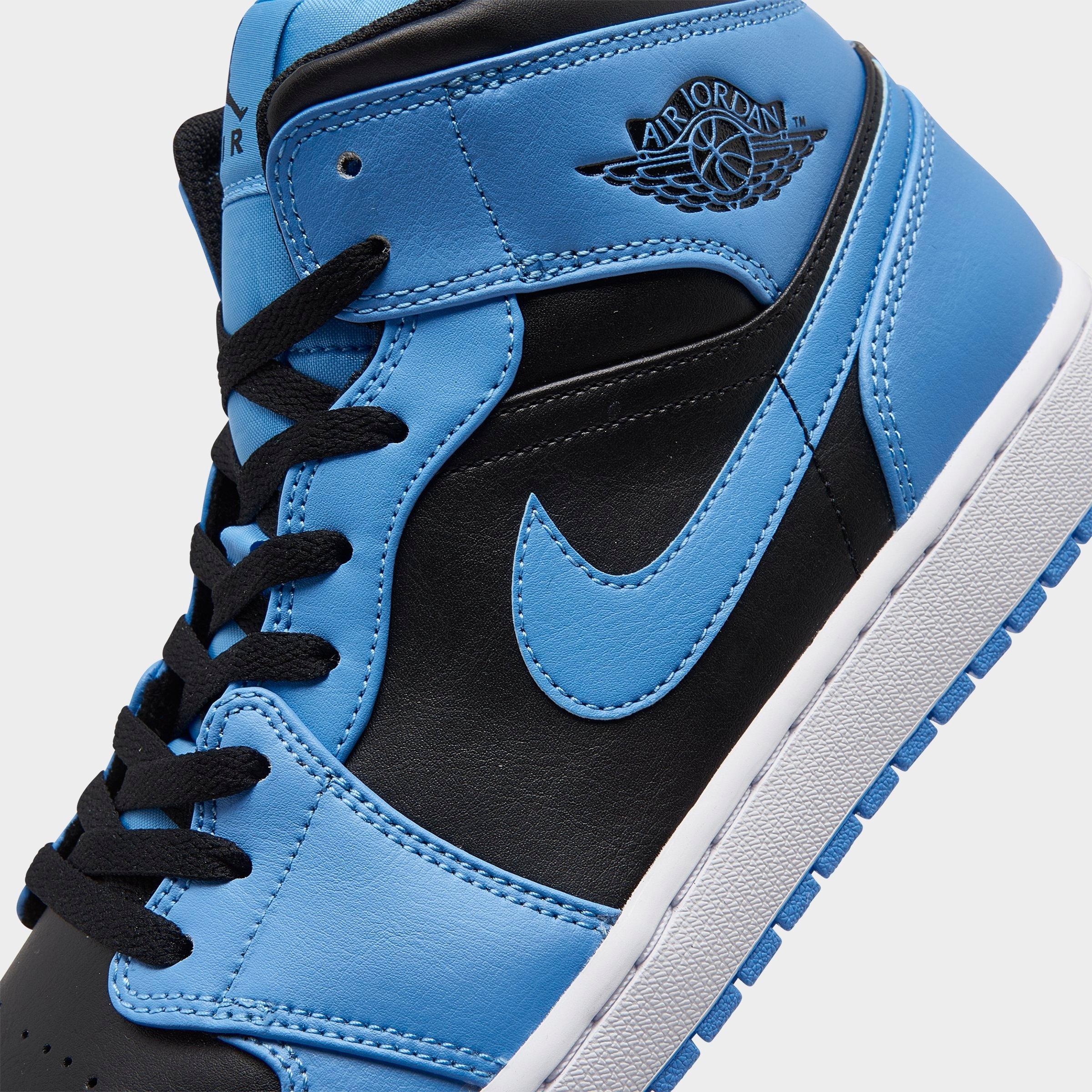 air jordan 1 mid blue