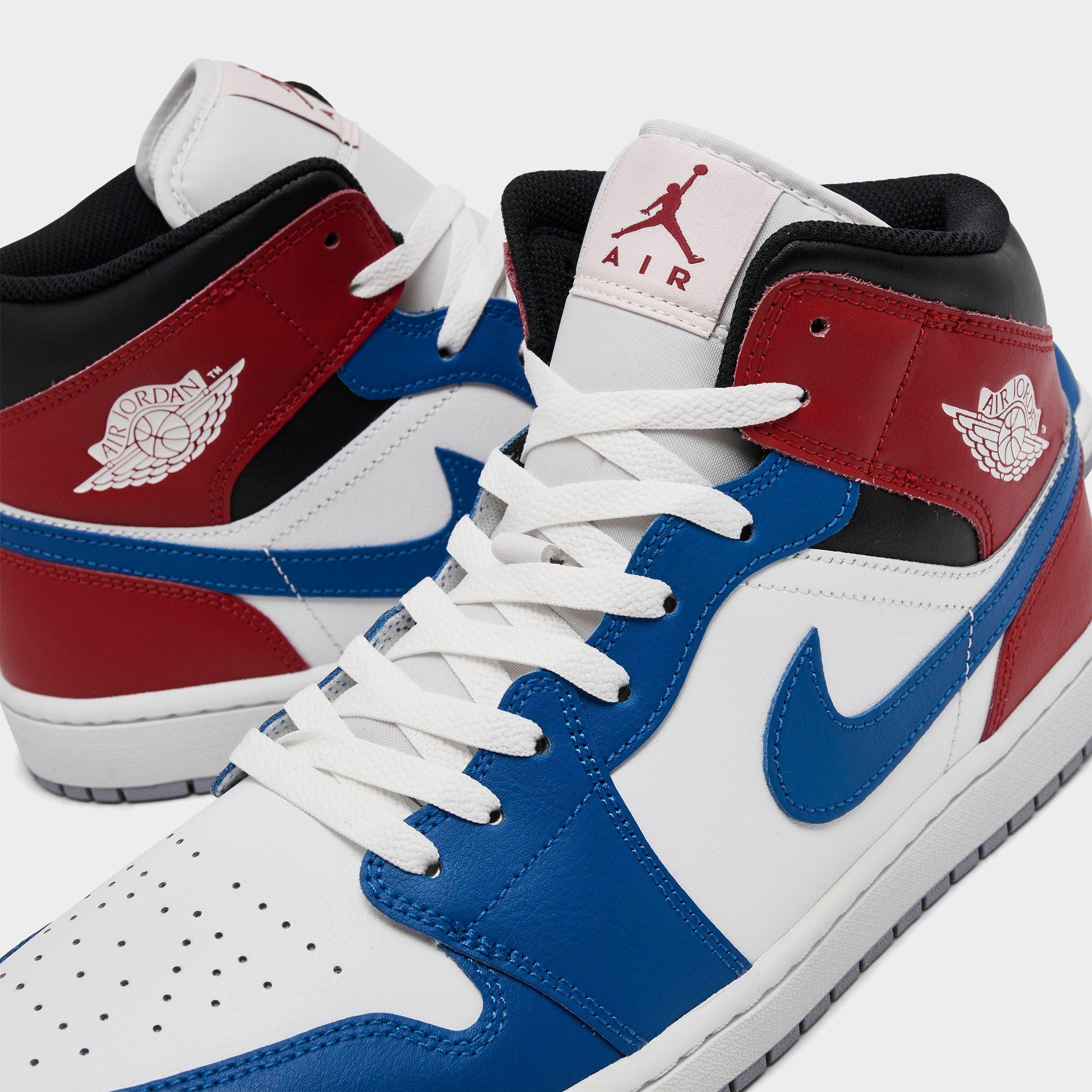 Men's Air Jordan Retro 1 Mid Casual Shoes | Finish Line