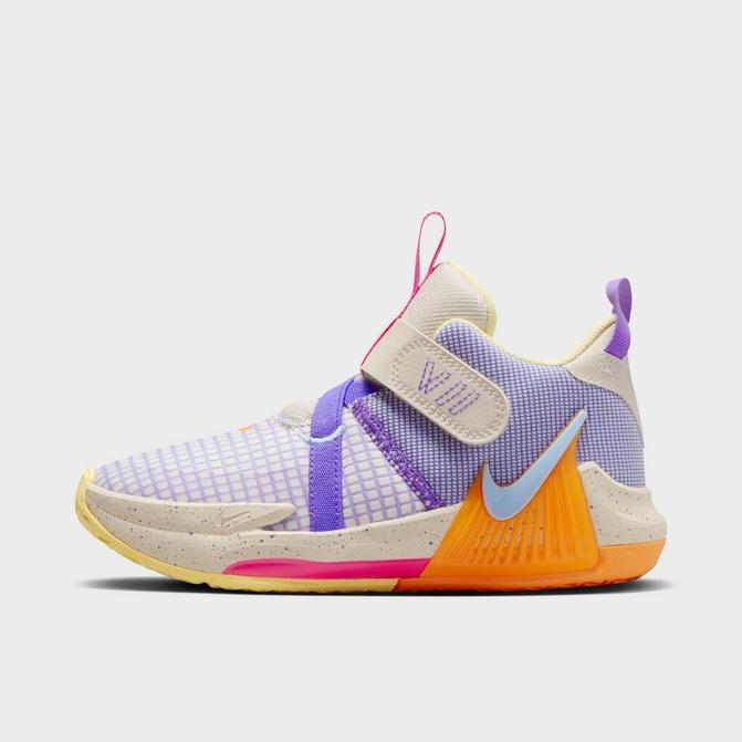 Nike LeBron 18 Mens Basketball Shoe Purple Black Free Shipping