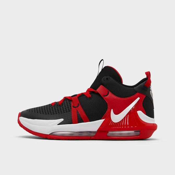 Red nike best sale shoes youth