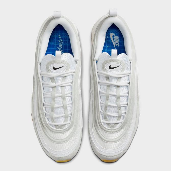 Nike Men's Air Max 97 Triple White Casual Shoes