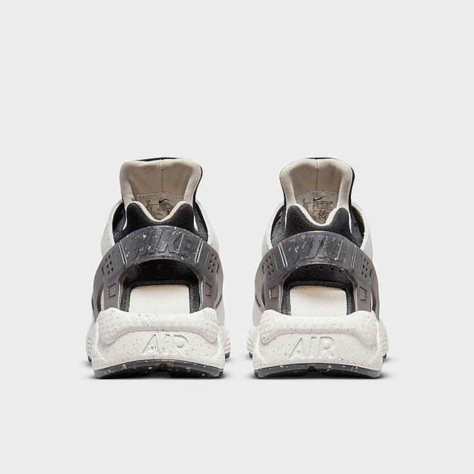 Left view of Women's Nike Air Huarache Crater PRM Casual Shoes in Phantom/Black/Light Orewood Brown/Sail Click to zoom