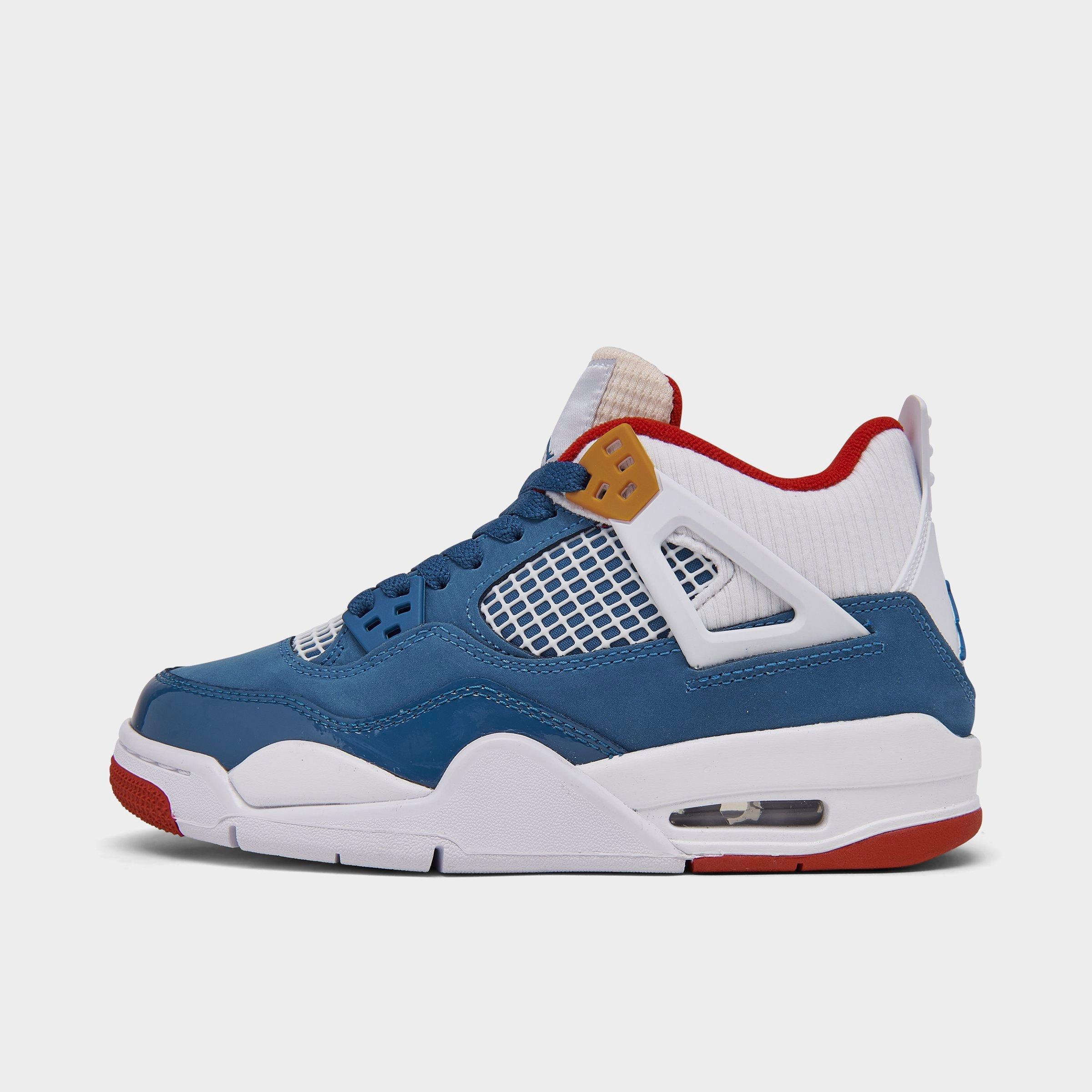 Big Kids' Air Jordan Retro 4 Basketball 