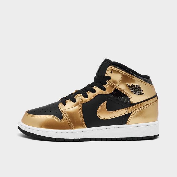 Air Jordan 1 Mid SE Metallic Gold