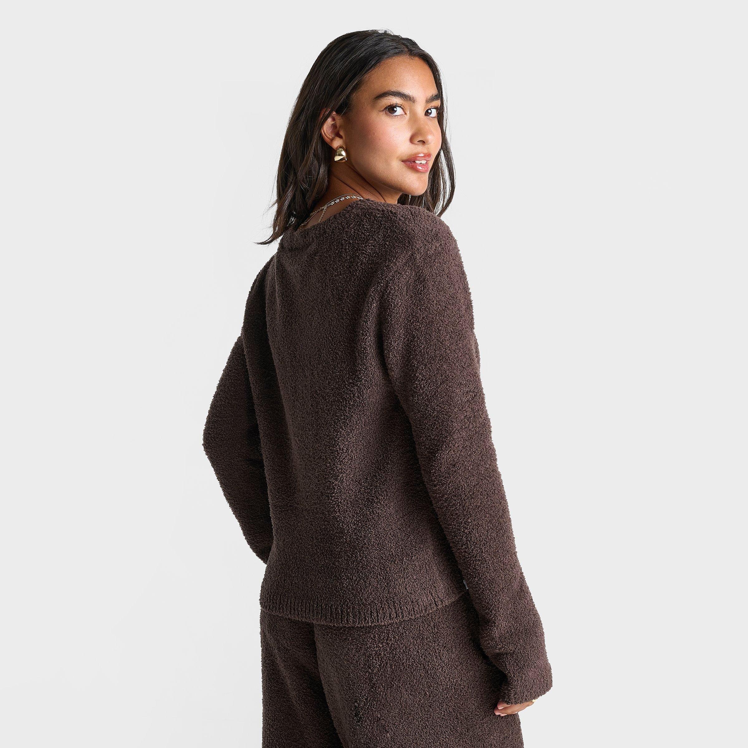 Women's DAILYSZN Cozy Cropped Crewneck Sweatshirt