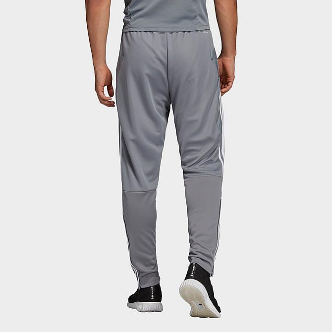 Back Left view of adidas Tiro 19 Training Pants in Grey/White Click to zoom