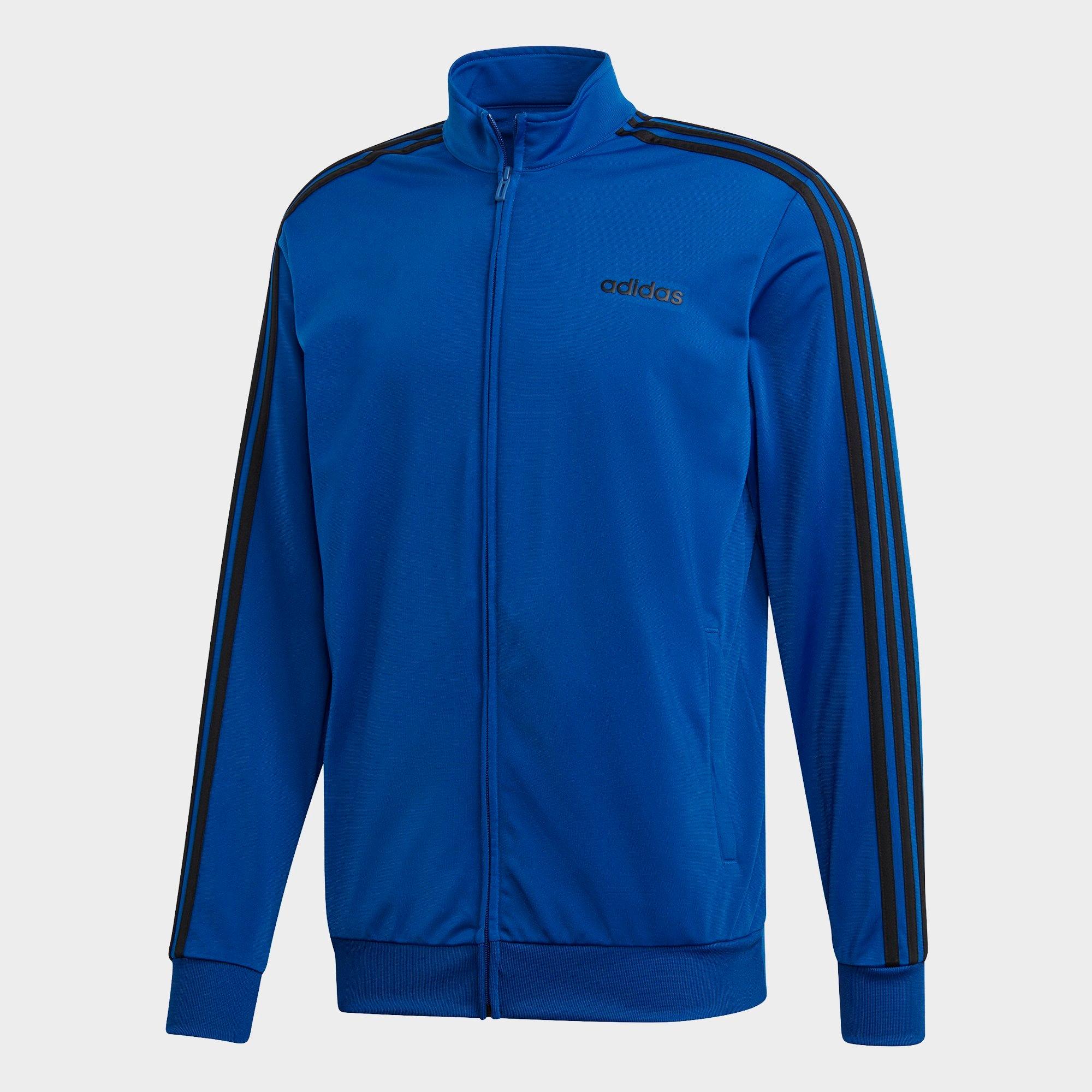 adidas essentials track jacket men's