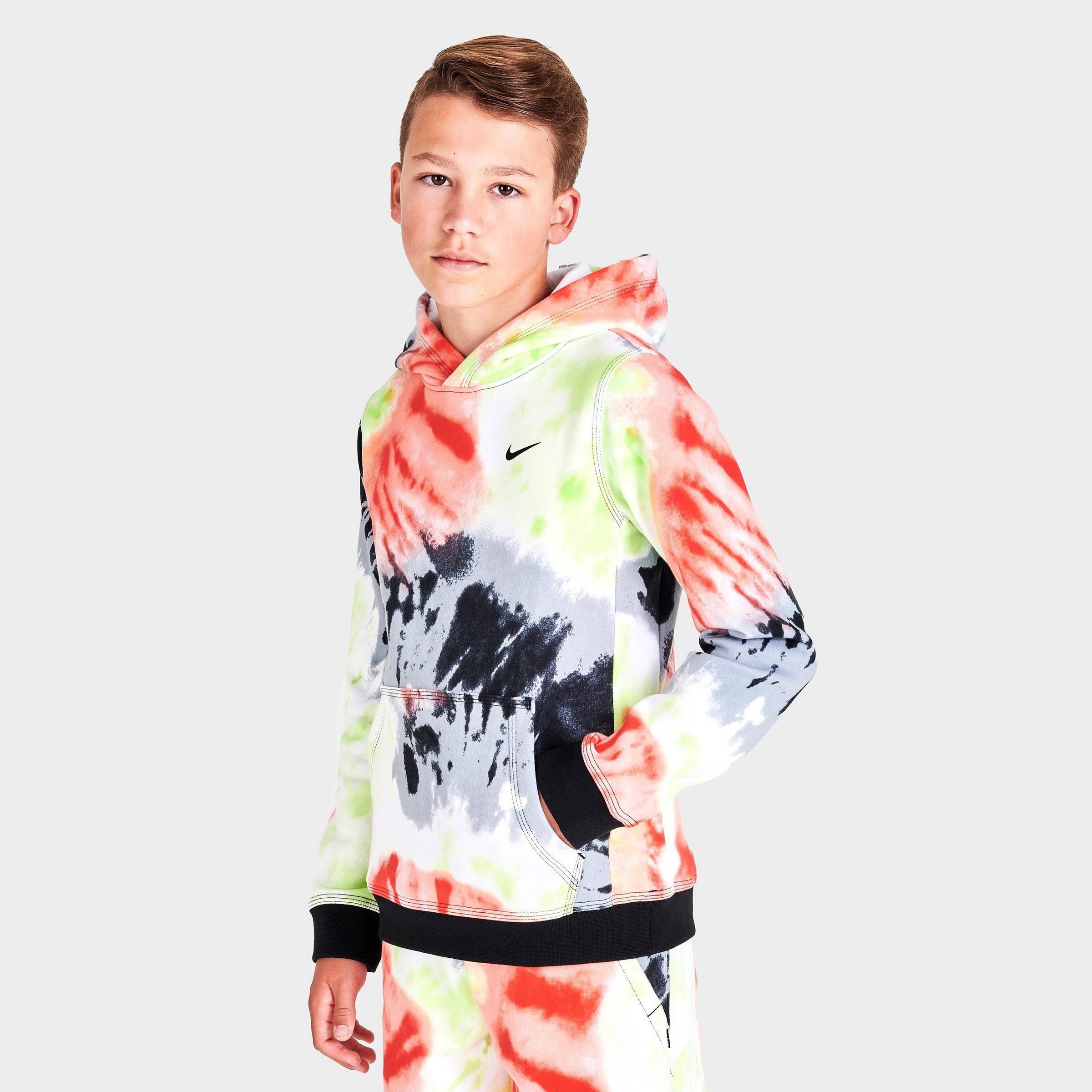 nike dye pullover hoodie