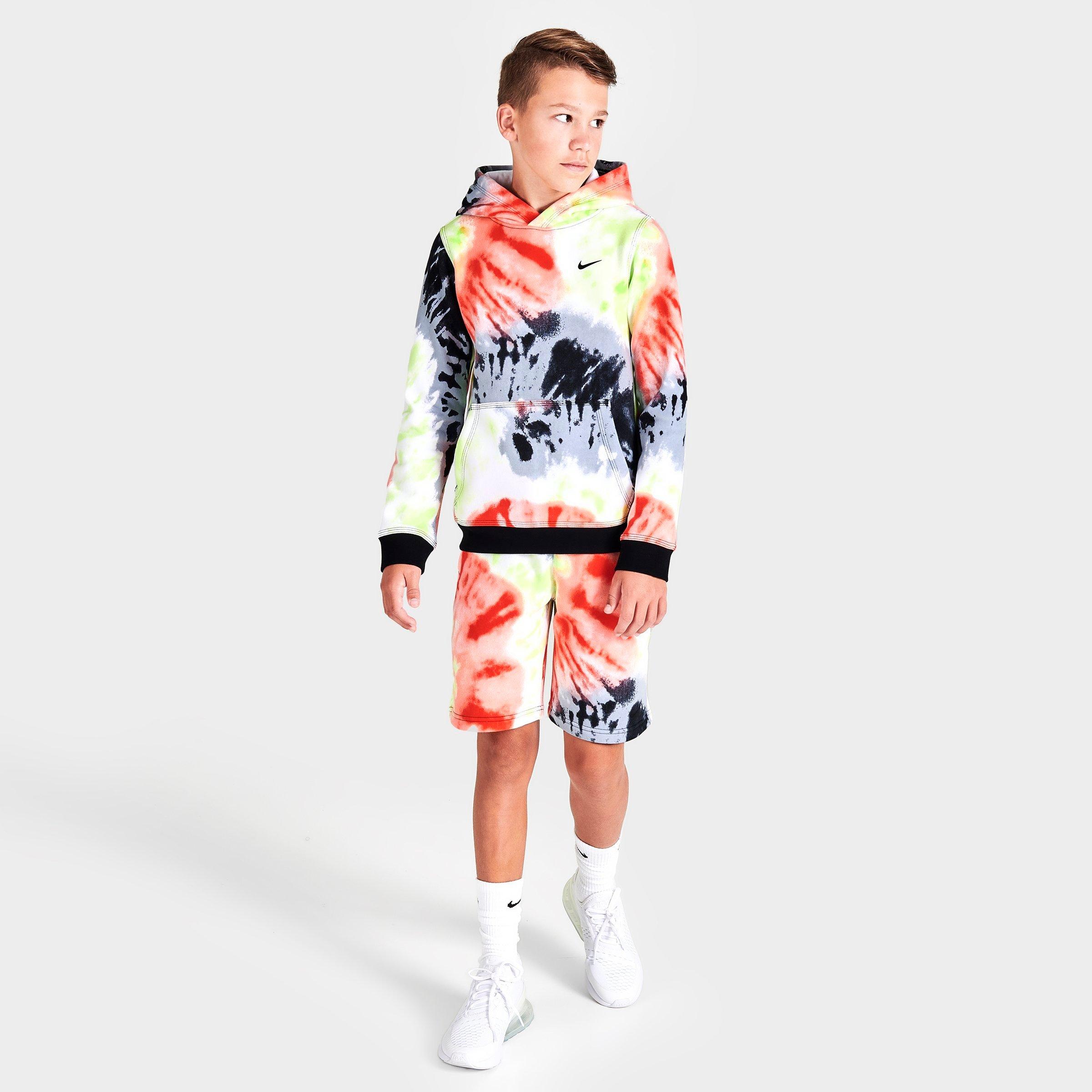 nike dye pullover hoodie