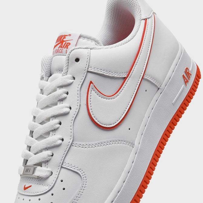 Nike Air Force 1 '07 Shoes 'White/Picante Red' 11.5