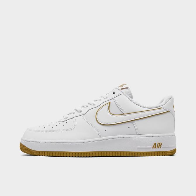 Nike Air Force 1 '07 White/University Blue Men's Shoe - Hibbett