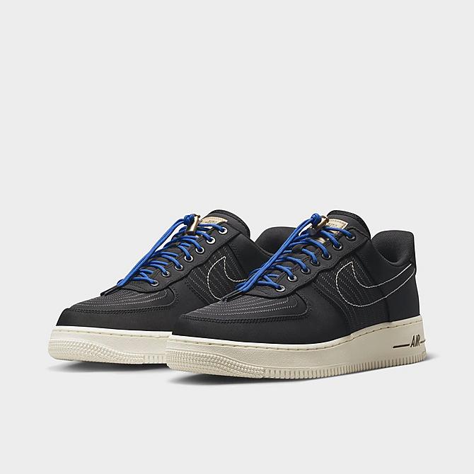 men's nike air force 1'07 lv8 se reflective swoosh suede casual shoes