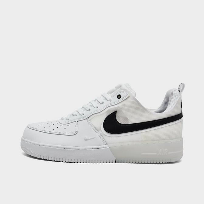 Nike Air Force 1 '07 Lv8 White Mesh And Leather Sneakers With