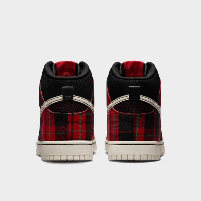 Nike Dunk High Retro SE Plaid Casual Shoes| Finish Line