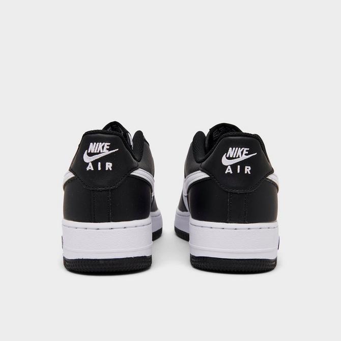 Nike Air Force 1 Kids' Shoes White/Black / 5.5