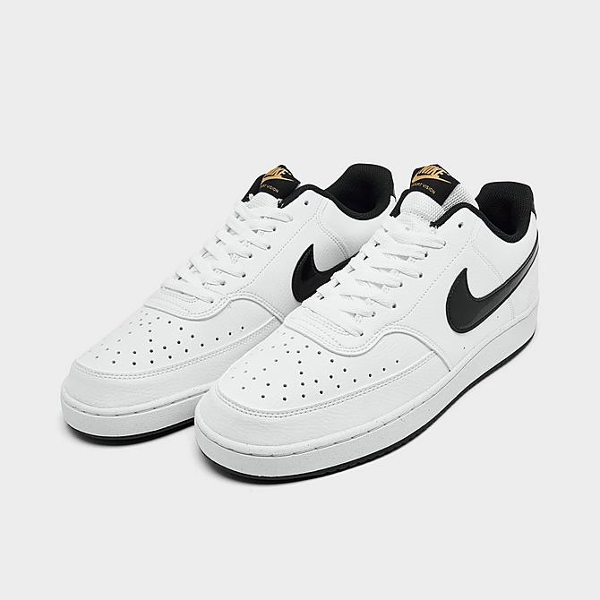 Men's Nike Court Vision Low Patent Leather Casual Shoes| Finish Line