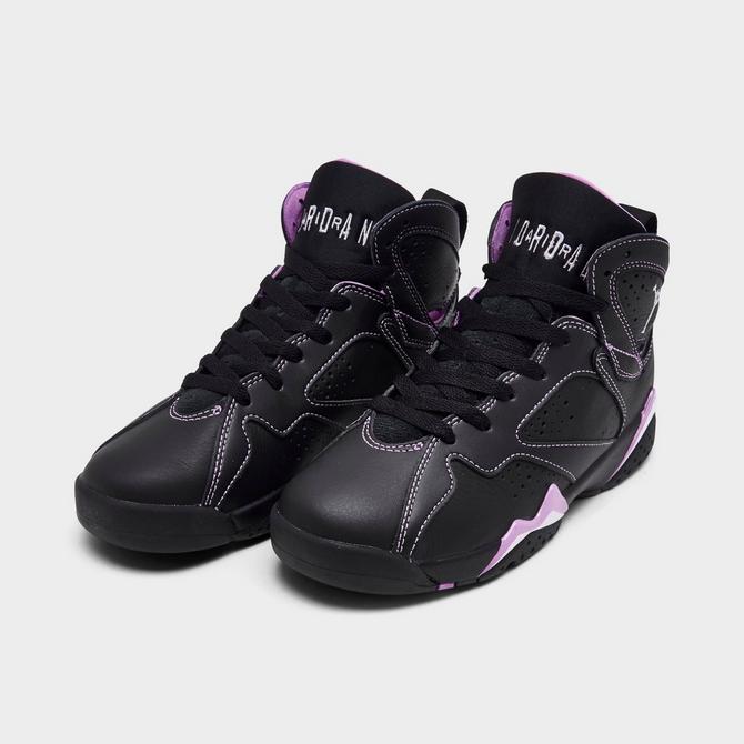 Jordan retro cheap 7 black purple