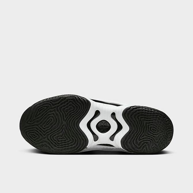Bottom view of Nike Cosmic Unity 3 Basketball Shoes in Black/Summit White/Anthracite/White Click to zoom