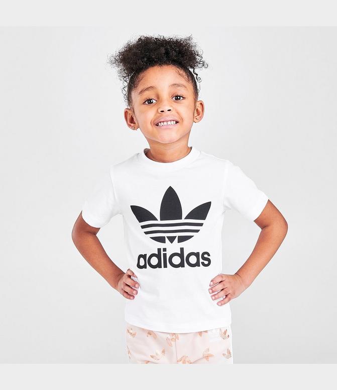 Kids' Infant and Toddler adidas Originals Trefoil T-Shirt| Finish Line