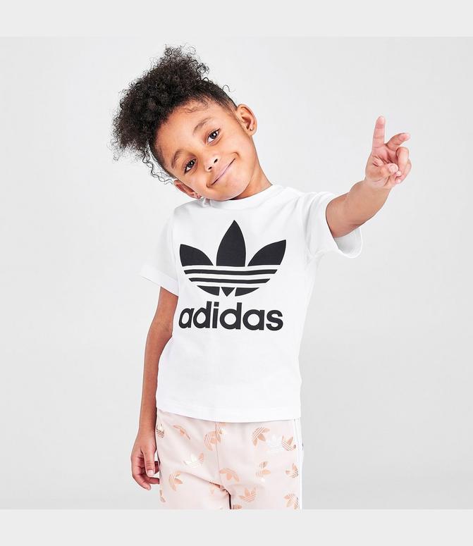 Kids' Infant and Toddler adidas Originals Trefoil T-Shirt| Finish Line Kids' Infant and Toddler adidas Originals Trefoil T-Shirt| Finish Line