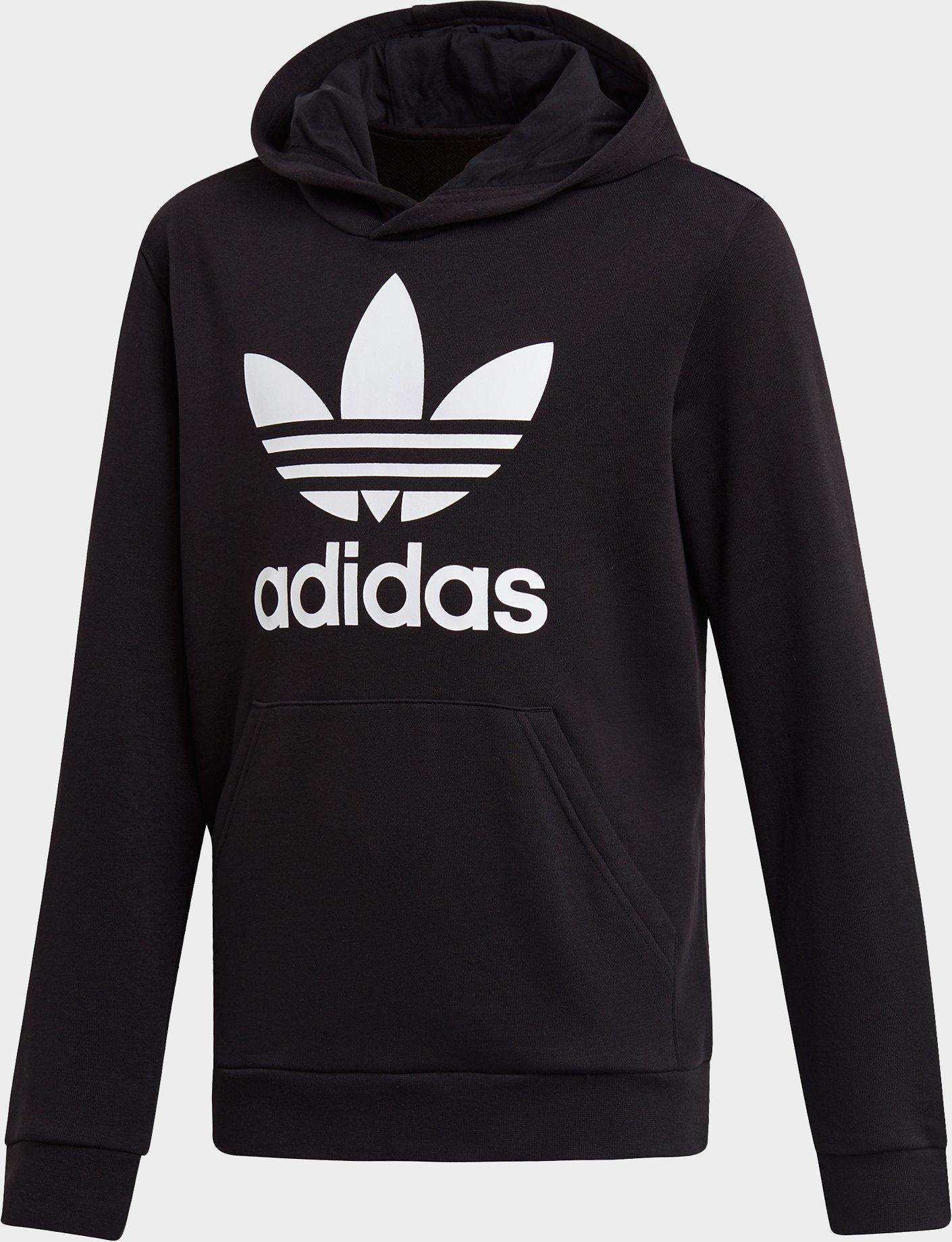 adidas kids trefoil hoodie