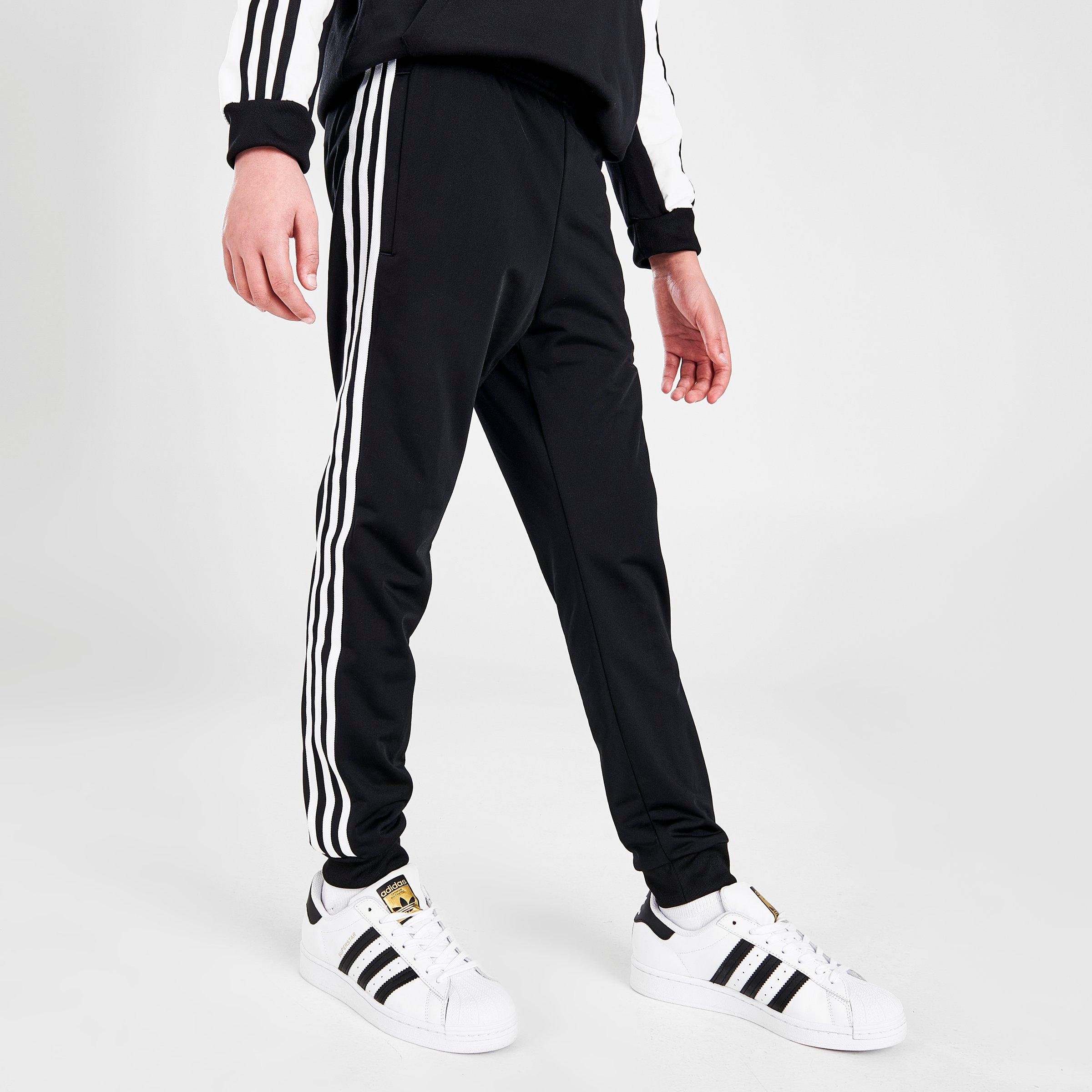 adidas pants with line in the back
