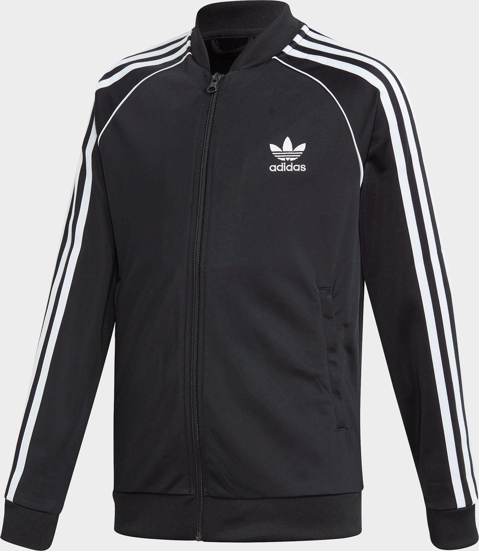 black and white adidas jacket