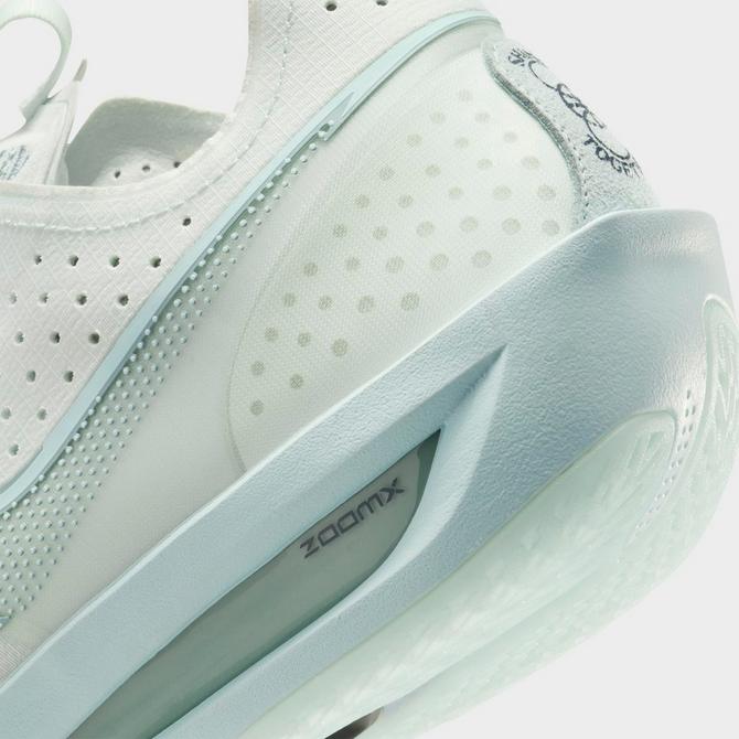 Front view of Nike G.T. Cut 3 Basketball Shoes in White/Black Click to zoom