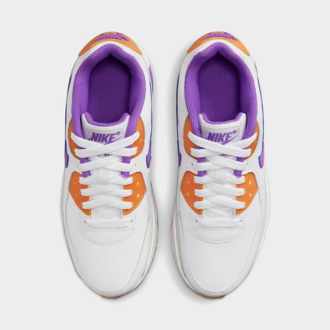 Air max 90 on sale white and purple