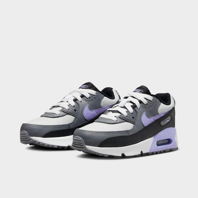 Air max 90 black on sale purple