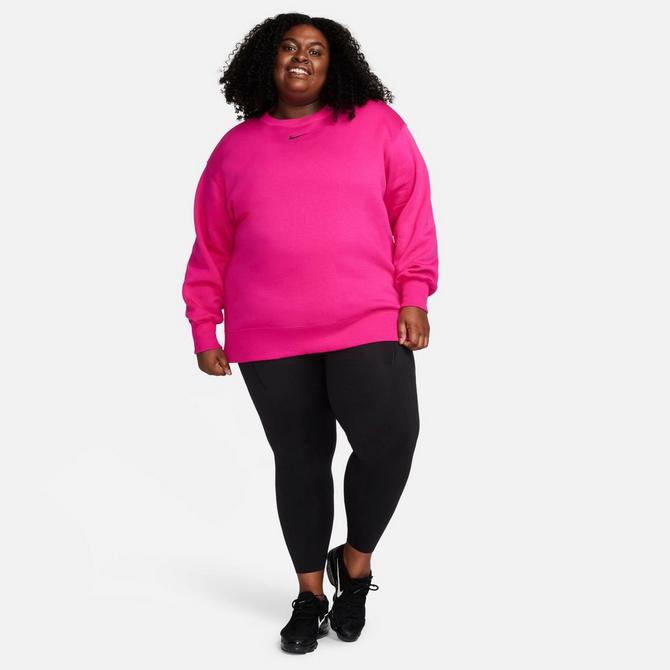 Nike Sportswear Phoenix Fleece Women's Oversized Crew-Neck Sweatshirt (Plus  Size).