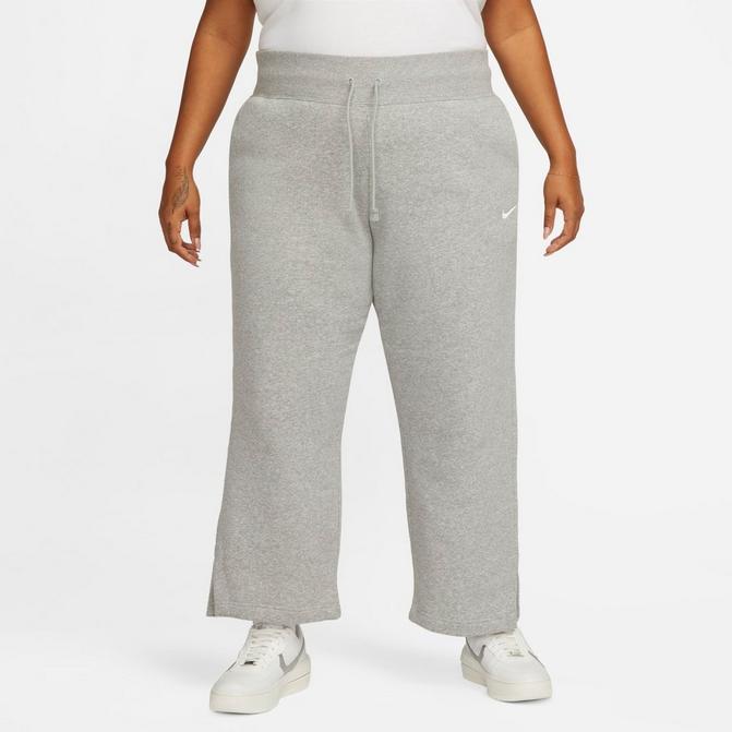 Pants and jeans Nike Sportswear Phoenix Fleece Women's High-Waisted  Wide-Leg Sweatpants Black/ Sail