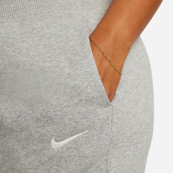 Plus - Women's Nike Sportswear Phoenix Fleece Wide-Leg Sweatpants - Bl–  ficegallery