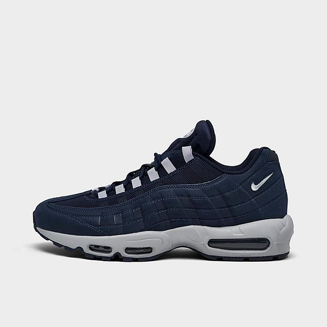 Right view of Men's Nike Air Max 95 Casual Shoes in Obsidian/White/Wolf Grey Click to zoom