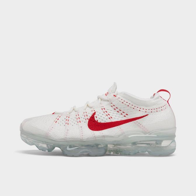 Red vapormax store flyknit women's