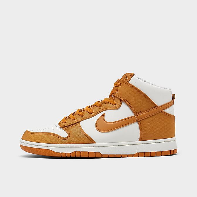 Right view of Nike Dunk High Retro Casual Shoes in Monarch/Monarch/Sail Click to zoom